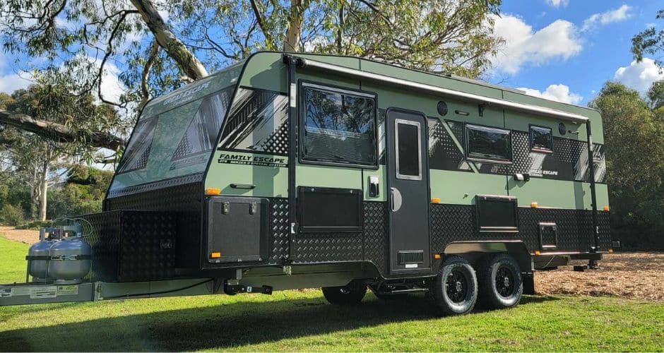 Great Escape Caravan Family Escape Special Edition Caravan With Bunks Melbourne