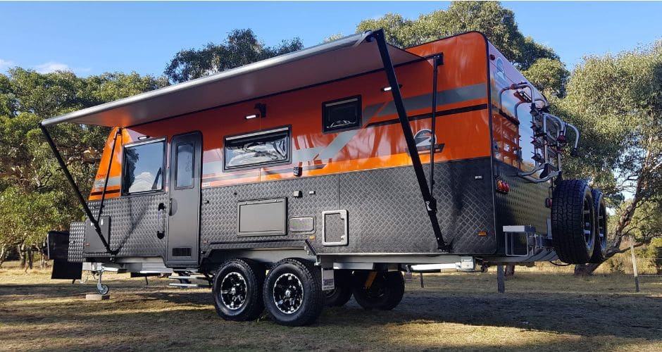 Great Escape Caravans Melbourne Off Road Family Caravans With Bunks